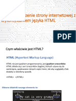 Tworzenie Strony Internetowej W HTML CZ 1