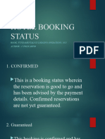 Hotel Booking Status