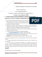 Transporte e Distribuição de Energia Electrica I - TESTE 2 - 2020