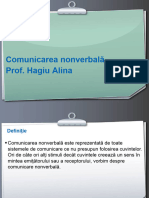 Comunicarea Nonverbala