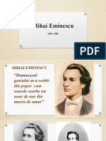 15 Ianuarie-Mihai Eminescu