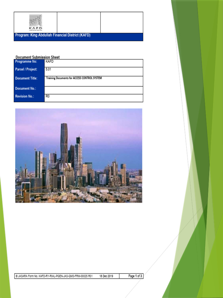 Training Documents ACS SYSTEM 22.3.2023 | PDF | Access Control | Icon ...