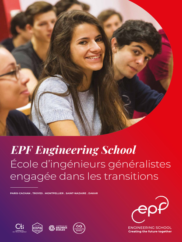 École d'ingénieurs EPF : Excellence et Engagement | PDF | Informatique ...