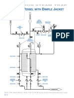 Pressure Vessel With Dimple Jackte