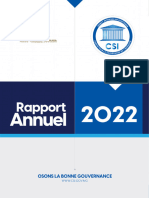 Rapport Annuel Csi 2022