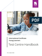 International Certificate Young Learners - Test Centre Handbook