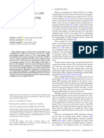 Machine Learning For UAV Classification Employing Mechanical Control Information