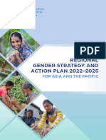 Regional Gender Strategy and Action Plan 2022-2025 For Asia and The Pacific