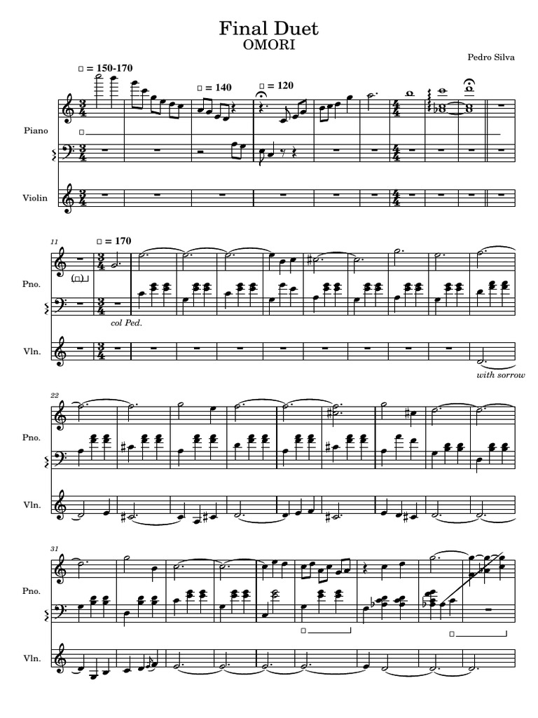 Final Duet Pedro Silva Pdf