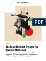 The Rebel Physicist Trying To Fix Quantum Mechanics Nyt