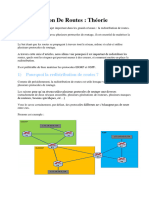 Redistribution de Routes Théorie