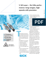 Sick Data Sheet Lasergivare VTE18L