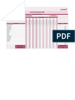Employee Performance Evaluation Excel Template 4