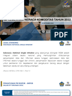 Implementasi Neraca Komoditas 2022