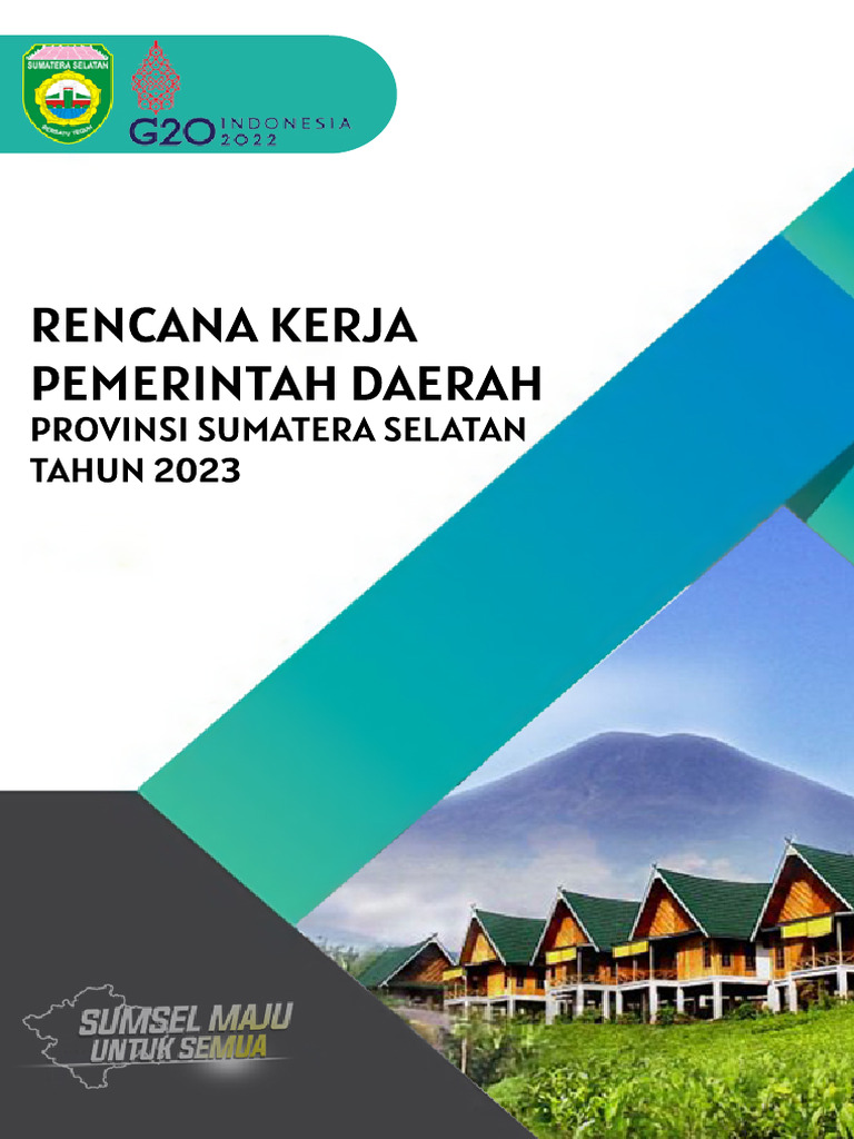 RKPD Provinsi Sumatera Selatan 2023 | PDF