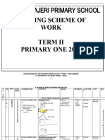 P.1 Reading Scheme of Work Term Ii 2022