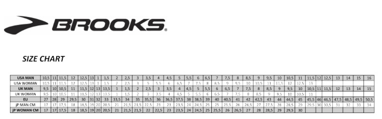 Eng Brooks Size Footwear | PDF