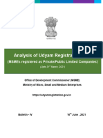 Buletin IV Analysis of Udyam Registration Data