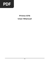 Walton Primo EF6 User Manual