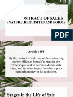 The Contract of Sales