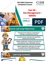 BI 005B Site Management - HIRARC