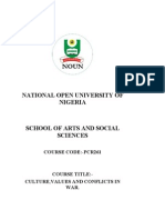 National Open University of Nigeria: Course Code:-Pcr261