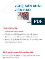 Công nghệ sản xuất viên bao