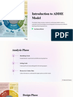 Introduction To ADDIE Model