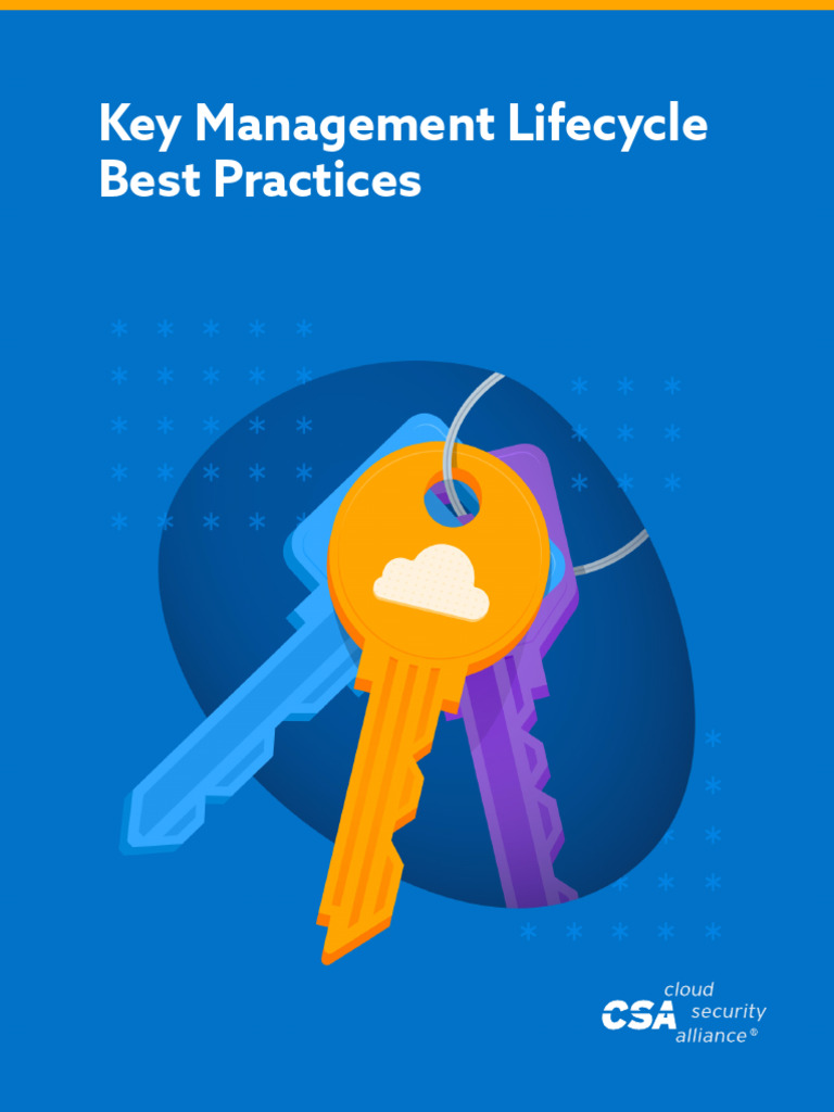 Key Management Lifecycle | PDF | Key (Cryptography) | Public Key ...