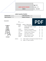 SHE-20 Ladder - Inspection - Form