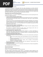 Information Sheet 1.6.2 The OSI Model