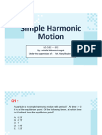 Simple Harmonic Motion - Sohila Nageb