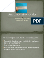 Anticonceptivos Orales
