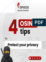 4 OSINT Tips To Protect Your Privacy
