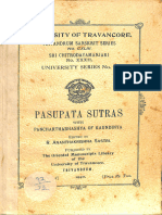 Pasupata Sutras - R Ananthakrishna Sastri