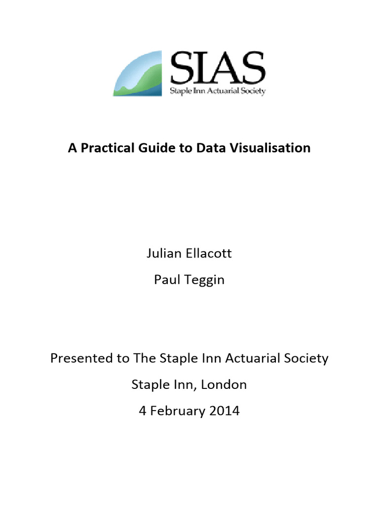 2014 02 04 A Practical Guide To Data Visualisation | PDF | Communication
