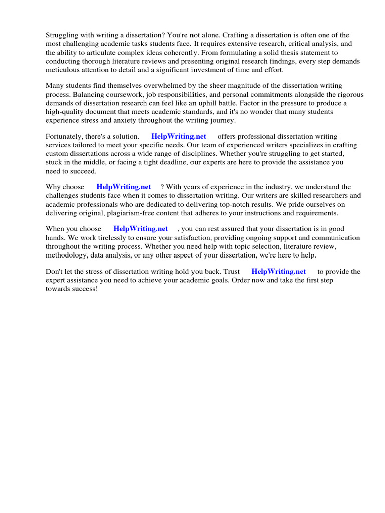 Dissertation Writing Writers | PDF | Thesis | Methodology