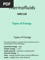 2 MEC118 Types of Energy