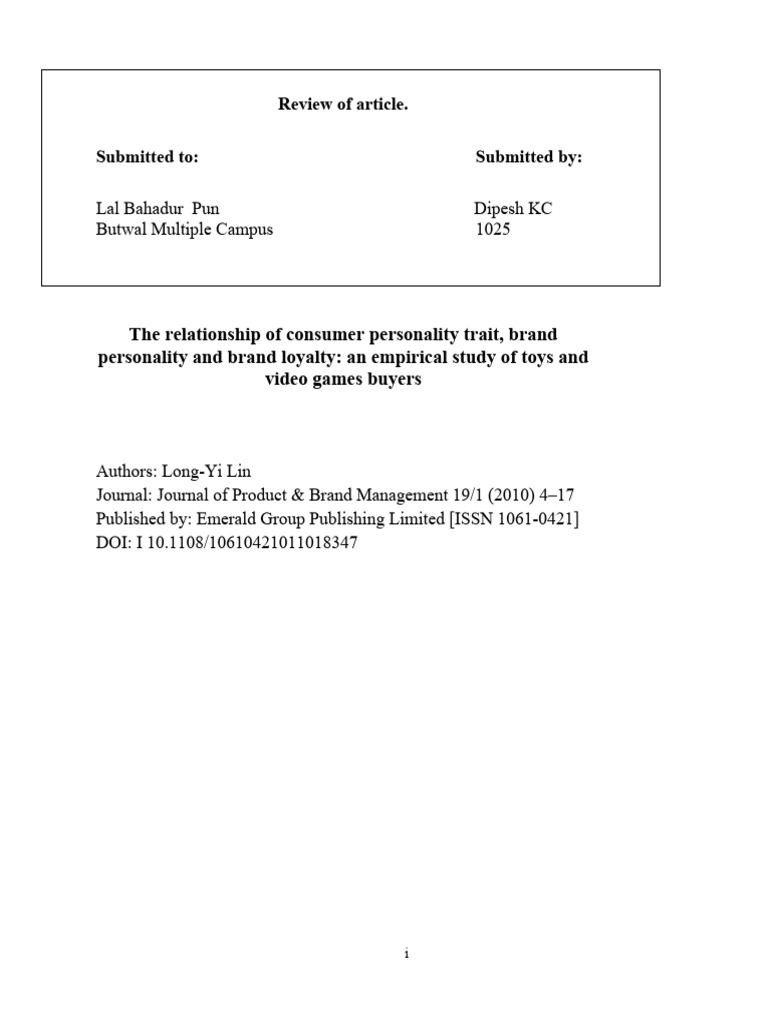 Thesis Pdf Brand Survey Methodology