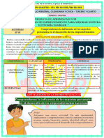 Experiencia de Aprendizaje #05 - Actividad #01 - Desarrollo Personal Ciudadania y Civica - 3ero y 4to - 00001