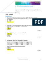 Business Planning Quiz