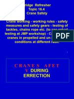 BR - Refresher 16.4 Crane Safety