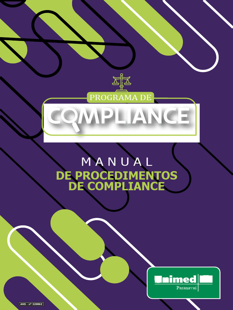 Manual de Compliance Unimed Paranavaí | PDF | Conformidade regulatória ...