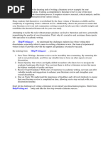 Objectives of The Study Thesis Example | PDF | Methodology | Thesis
