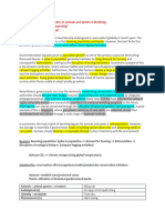 Writing 2 Reason Solution of Plant Animal Decline