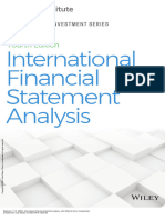 International Financial Statement Analysis - (Intro)