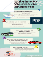 Infografía Educativa Escolar Dibujos Divertida Turquesa y Crema