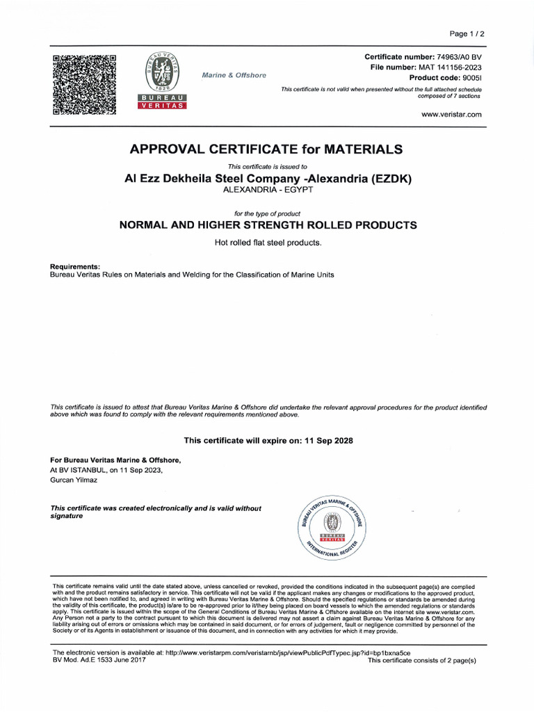 ezz-steel-alexandria-marine-product-certificate-pdf