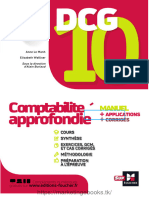 DCG 10 Comptabilité Approfondie (Anne Le Manh, Elisabeth Walliser)