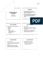 Capital Budgeting Techniques - Online (Student Handouts)